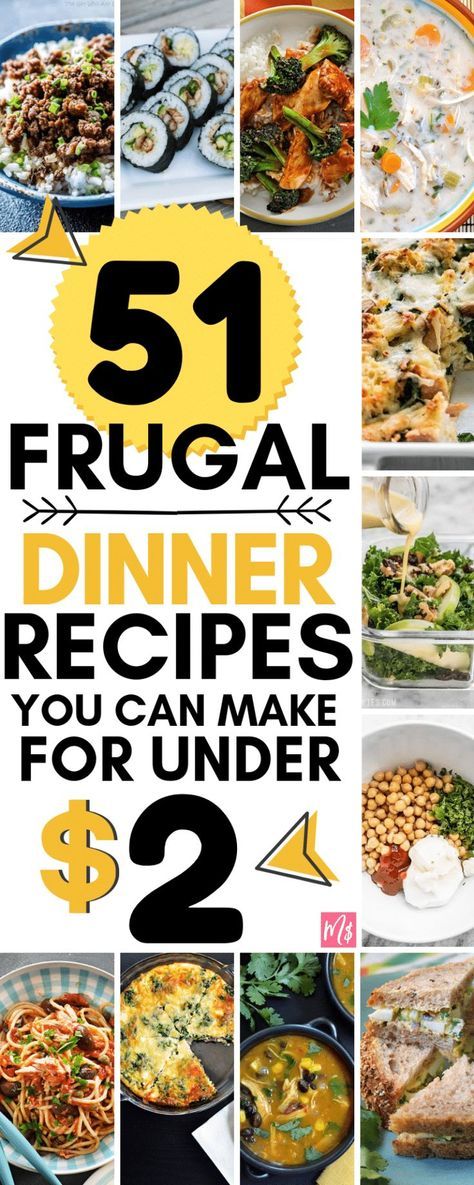 frugal dinner recipes to make under 2 dollars per meal, inexpensive meals, budget friendly healthy recipes, cheap meals to make, easy health recipes to make, cheap dinner, dollar store meal Dollar Store Meals, Frugal Healthy Meals, Frugal Dinner Recipes, Simple Eating, 99 Cent Store, Meals Dinner, Frugal Recipes, Easy To Make Dinners, Cheap Easy Meals