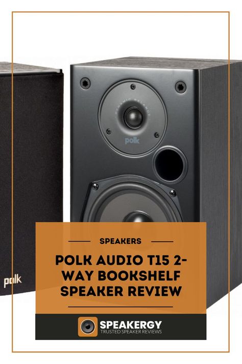 If you are in the market for a good bookshelf speaker for a reasonable price, the Polk Audio T15 2-Way Bookshelf Speaker is probably already on your radar, and you may well be wondering if the Polk T15 is a good speaker for the money. Polk Audio has been known, for more than 40 years now, for speakers which offer remarkably good high-fidelity sound for a lot less money. Good Speaker, Cool Bookshelves, Polk Audio, Best Speakers, Bookshelf Speakers, 2 Way, Tv Remote, The Money, 40 Years