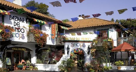 Old Town San Diego | Bazaar del Mundo is Located at Taylor Street in Old Town San Diego. South American Textiles, San Diego Shopping, Visit San Diego, Old Town San Diego, San Diego Travel, Handmade Flowers Paper, Local Artists, Ocean Beach, Historical Sites