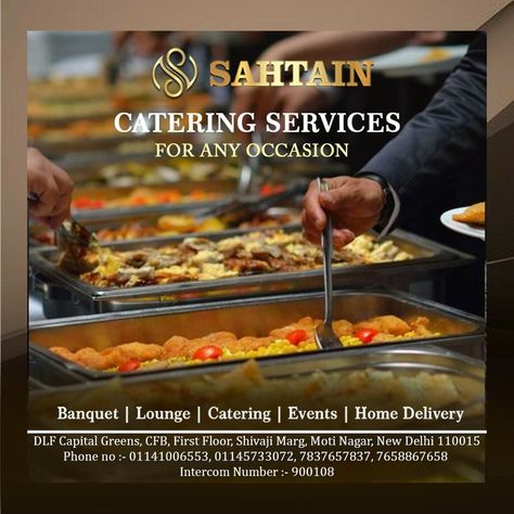 Presenting an array of exquisite meals from our kitchen to your plate! Order now. . . . #sahtain #sahtainvibes #banquet #catering #cafe #lounge #homedelivery #sahtainpun #buffet #event Menu Catering, Fiesta Kitchen, Cafe Lounge, Catering Design, Food Plate, Menu Inspiration, Buffet Design, Food Graphic Design, Food Concept