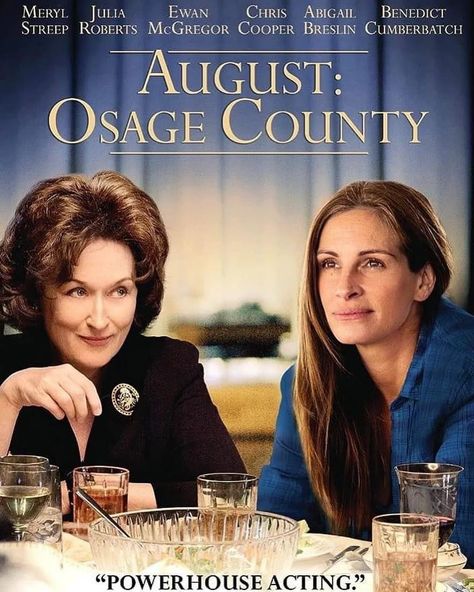 August Osage County, Osage County, Movies To Watch Teenagers, This Is Us Movie, Night Film, Movie Club, Great Movies To Watch, Cinema Film, Cinema Movies