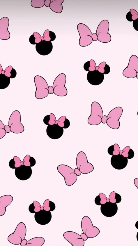 #minnie #fondosdepantalla Mickey Mouse Pink Wallpaper, Minnie Mouse Wallpaper, Minnie Mouse Background, The Best Wallpapers, Fall Wallpapers, Pink Wallpaper Backgrounds, Best Wallpapers, Minnie Mouse Pink, Mickey Y Minnie