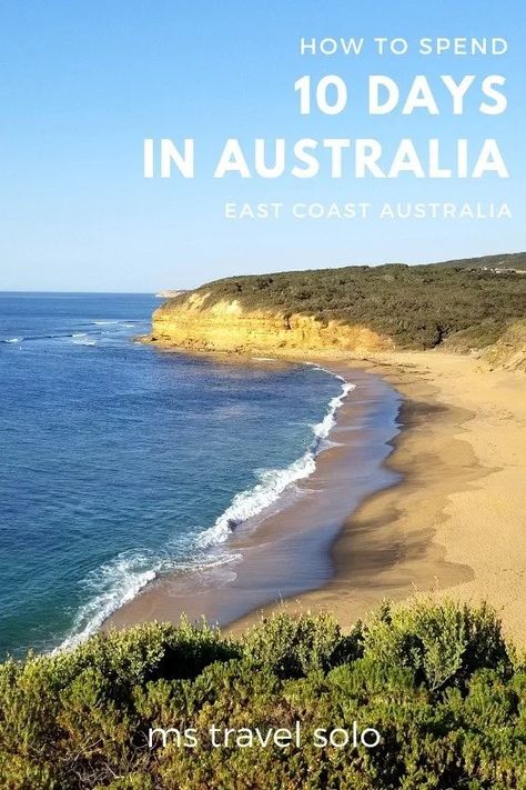 Australia Itinerary 10 days: Best of East Coast Australia East Coast Australia, Byron Beach, 10 Day Itinerary, Australia Itinerary, Travel Solo, Australian Travel, Oceania Travel, Brighton Beach, Visit Australia