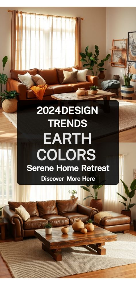 Earth Tone Living Room Terracotta Couch Color Schemes, Living Room Neutral Colors Earth Tones Colour Palettes, Tan Living Room Walls, Warm Earth Tone Living Room, Earth Colors Living Room, Earth Tone House, Neutral Warm Living Room, Green And Rust Living Room, Earth Tone Living Room Decor Cozy