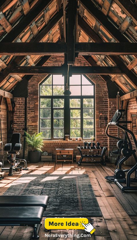 A home gym with vibrant, playful decor and a mix of exercise equipment, creating a fun and motivating space for fitness enthusiasts. Modern Gyms, Gym Setup Ideas, Boho Gym, Fitness Rooms, Exercise Space, Home Gym Ideas, Dream Gym, Home Gym Setup, Gym Setup