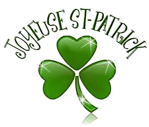 Joyeuse St-Patrick #StPatrick Fete Saint Patrick, Winter Craft, Top Les, Teaching French, Happy St Patricks Day, Saint Patrick, Faith Quotes, St Patricks, St Patrick