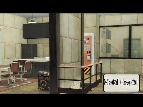 (463) Mental Hospital | Speed Build | The Sims 4 - YouTube No Cc Sims, The Bright Sessions, Hospital Building, Old Hospital, Psychiatric Hospital, Mental Hospital, Sims 4 Build, Cc Sims, The Sims 4