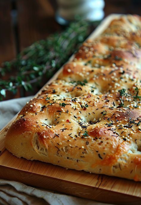 Learn How to Cook Sourdough Focaccia Recipe For Free | Recipes You'll Love, Made Easy! Rosemary Sourdough, Sourdough Focaccia Recipe, Trendy Recipes, Sourdough Focaccia, Homemade Bread Recipe, Rosemary Focaccia, Bread At Home, Flat Breads, Focaccia Recipe