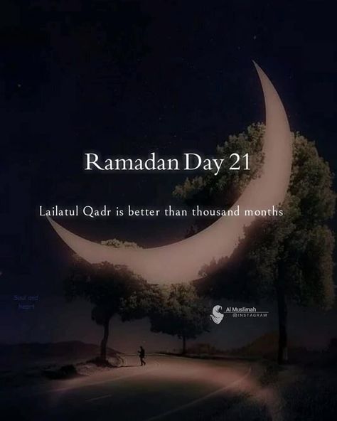 Islamic Quotes ❤ on Instagram: “Ramadan Day 21❤ . . . . . Like comment & share. . . Follow @almuslimah__ for more Islamic reminders. . . Dm for credit/removal. . . Source…” Ramadan 21 Quotes, Ramadan Day 21 Quotes, Day 21 Ramadan, Ramadan Day 21, 21 Ramadan, Ramadan Dates, Best Ramadan Quotes, 21st Quotes, Ramadan Day