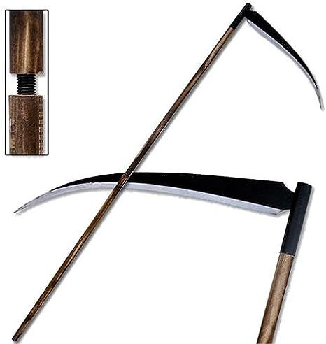 Amazon.com : Armory Replicas Grim Reaper Scythe, Stainless Steel, 80 Inches : Martial Arts Swords : Sports & Outdoors Reaper Scythe, Grim Reaper Scythe, Grim Reaper Costume, Reaper Costume, Monster Costume, Monster Costumes, The Reaper, Halloween Accessories, Halloween Props