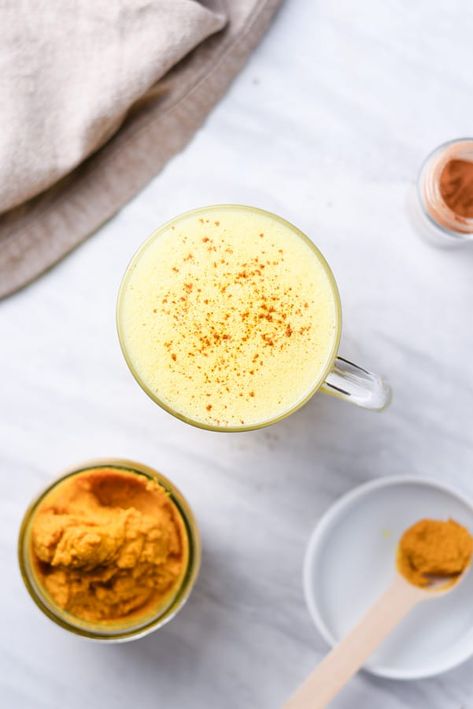 Diy Cashew Milk, Golden Milk Paste, Golden Milk Recipe Turmeric, Golden Paste, Golden Milk Recipe, Fresh Turmeric Root, Turmeric Paste, Healthy Snacks To Make, Turmeric Recipes