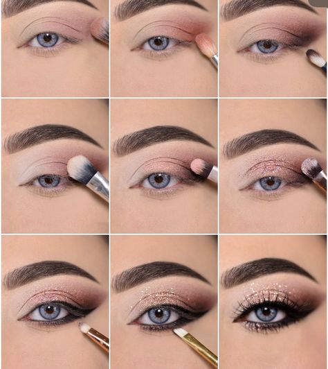 Glam Eye Makeup Tutorial, Eyeshadow Makeup Tutorial, Garden Palette, Glam Eye Makeup, Eye Makeup Images, Classic Glam, Eye Makeup Techniques, Makeup Artist Tips, Makeup Help