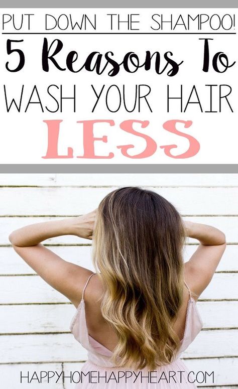 Stop washing your hair everyday! Read this post to discover 5 life changing reasons why you should wash your hair less. Hair Studies, Hair Everyday, Washing Your Hair, Skin Washing, How To Grow Eyebrows, Home Remedies For Hair, Styling Hair, Beauty Tips For Skin, Hair Remedies