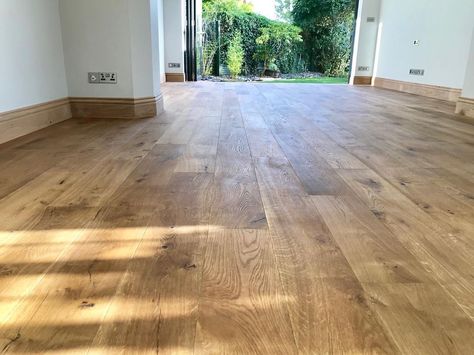 Timber Skirting Boards Stained, Wooden Skirting Board Ideas, Wooden Skirting Boards, Wood Skirting Boards, Wooden Skirting, Wood Skirting, Oak Wooden Flooring, Oak Skirting Boards, Wooden Skirting Board