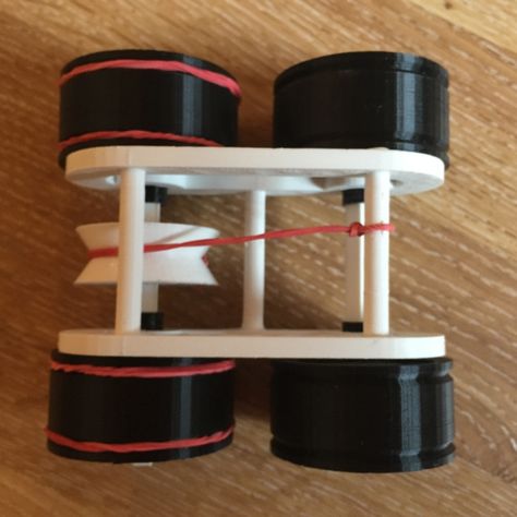 Rubber Band Car image Rubber Band Car, Power Cars, Car Images, Stl Files, 3d Printable, Rubber Band, Rubber Bands, 3d Printing, Glue