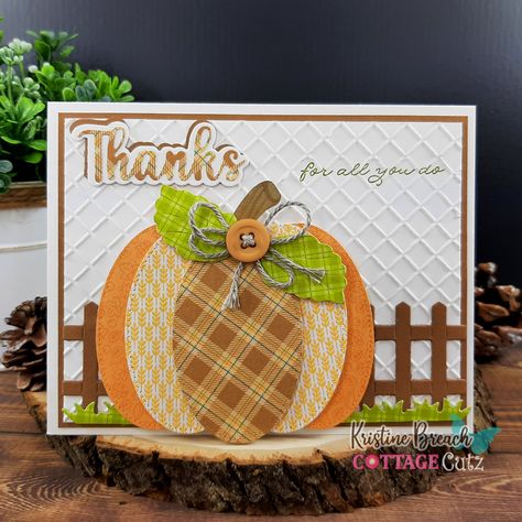 Stampinup Pumpkin Cards, Fall Card Making Ideas, Fall Pumpkin Cards Handmade, Stampinup Thanksgiving Cards, Pumpkin Card Ideas, Stampin Up Thanksgiving Cards Handmade, Stampinup Fall Cards, Halloween Card Verses, Paper Pumpkin November 2023