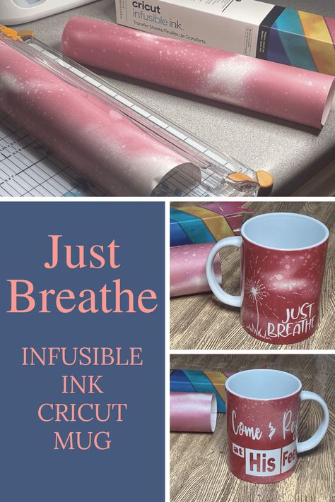 Infusible Ink Mugs Ideas, Infusible Ink Mugs, Cricut Mug Press Ideas, Mug Press Ideas, Infusible Ink Cricut, Tumbler Ideas Diy, Cricut Mug Press Designs, Crafts For Cricut, Tumbler Wrap Ideas