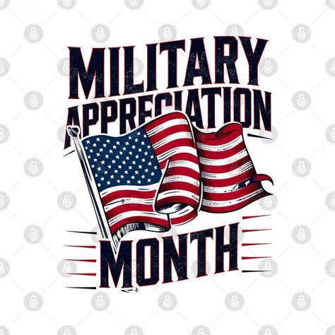 Military Appreciation Month, Military Appreciation, Military Family, First Day, Memorial Day, Gift For Lover, Cricut, Holidays, T Shirt