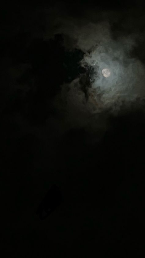 #moon #dark #sky #night Moon Behind Clouds, Moon Dark, Night Sky Moon, Sky Dark, Sky Night, Sky Moon, Dark Sky, Dark Skies, Moon Goddess