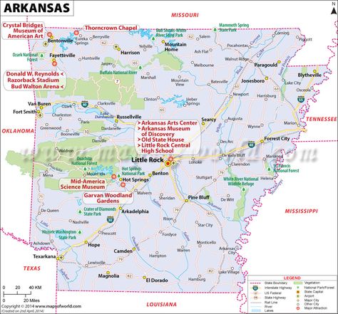 Arkansas Map for free download and use. The map of Arkansas, known as The Natural State, shows cities, lakes, rivers, rail lines, attractions, roads, airports, parks, etc Ponca Arkansas, Map Of Arkansas, Arkansas Map, Zip Code Map, Thorncrown Chapel, Arkansas City, Arkansas Travel, Notes Paper, Texas Map