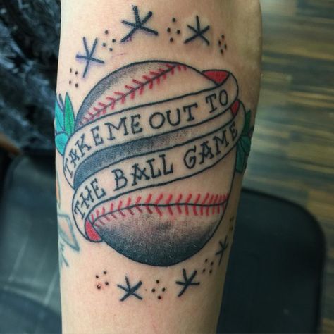 Small Tattoo For Leg, Tattoo For Leg, Phoenix Tattoo Girl, Softball Tattoos, Baseball Tattoo, Baseball Nails, Baseball Costumes, Baseball Tattoos, Sloth Tattoo