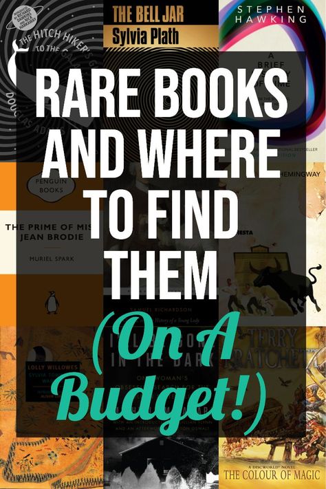 Sometimes I muse on how easy it would be to buy books brand new, at the click of a button... but where's the fun in that? Here's a list of books that are pretty tough to find in used book stores and thrift shops, and my top tips for tracking them down (I'm kind of an expert at this point!). #books #booklist #bestbooks #usedbooks #thriftshops #budget #booklovers #bookworms #bargains #howto #lifehacks #toptips #bookblog #bookblogger The Colour Of Magic, Book Blogs, Book Stores, Buy Books, Guide To The Galaxy, The Chase, Reading Challenge, Book Blogger, Penguin Books