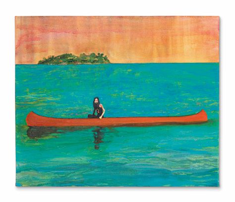 Motion Painting, Island Painting, Colour Fields, Vector Portrait Illustration, Peter Doig, St Louis Art, Alberto Giacometti, Hur Man Målar, Scottish Artists