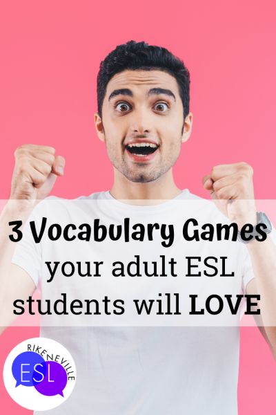 English Vocabulary Games, Esl Vocabulary Activities, Esl Vocabulary Games, Esl Teaching Resources, Esl Games, Esl Vocabulary, Teaching Vocabulary, Esl Classroom, Esl Lesson Plans