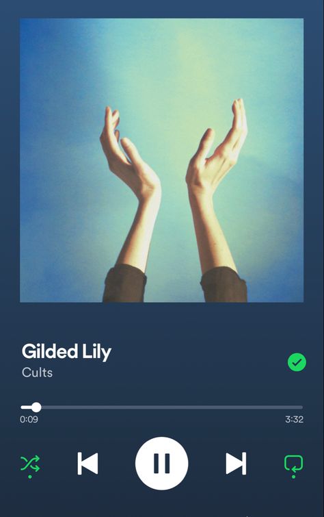 gilded lily cults spotify song screenshot Lily Song, Gilded Lily, Lit Songs, Definitely Maybe, Different Media, Spotify Song, Music Poster, Good Music, Nail Designs