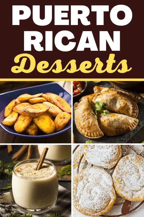 Looking for some traditional Puerto Rican desserts that are easy to make? From flan to rum cake to shaved ice, these sweet treats will give you a taste of the islands. Puerto Rican Desserts, Desserts Easy Recipes, Recetas Puertorriqueñas, Puerto Rican Cuisine, International Desserts, Puerto Rican Dishes, Puerto Rico Food, Boricua Recipes, Flan Recipe