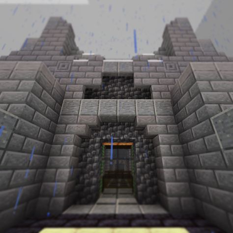 Minecraft Doors Design, Minecraft Castle Door, Minecraft Doorway, Minecraft Door, Minecraft Base, Castle Doors, Big Doors, Door Crafts, Minecraft Castle