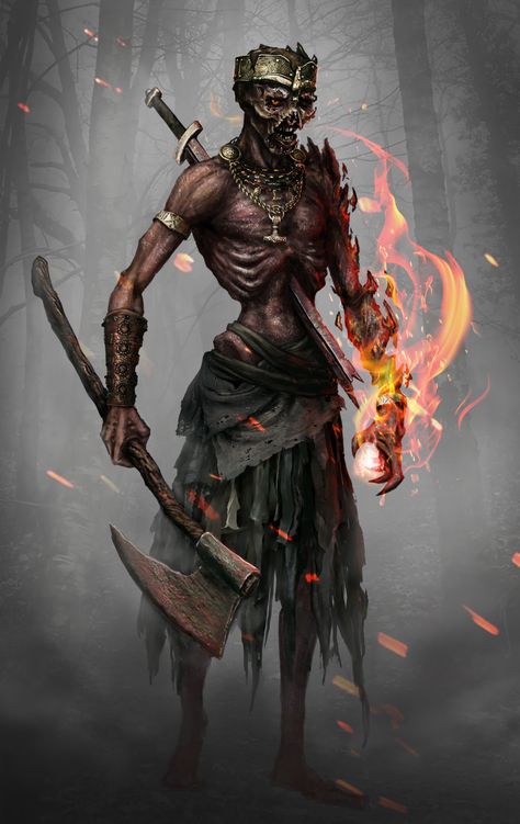 ArtStation - Bronn, Reynu, Draugrs, Mark Wong Dark Warrior, Dnd Monsters, Viking Art, Scary Stories, Warhammer Fantasy, Dark Ages, Gods And Goddesses, Dnd Characters, Dark Fantasy Art