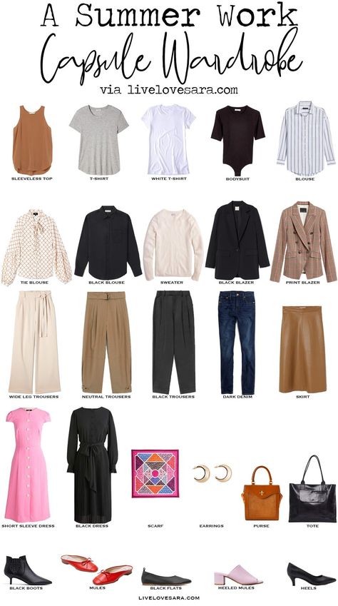 Business Capsule Wardrobe Summer, Spring 23 Capsule Wardrobe, Office Capsule Wardrobe Summer, Summer Office Capsule Wardrobe, Capsule Wardrobe Work Office, Realtor Wardrobe, Summer Work Capsule Wardrobe, Summer Work Capsule, Diy Wardrobes