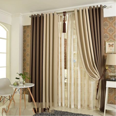 Sliding Door Curtains, Window Curtains Living Room, Buy Curtains, Elegant Curtains, Insulated Curtains, Cool Curtains, Simple Living Room, Curtains Living, Modern Curtains