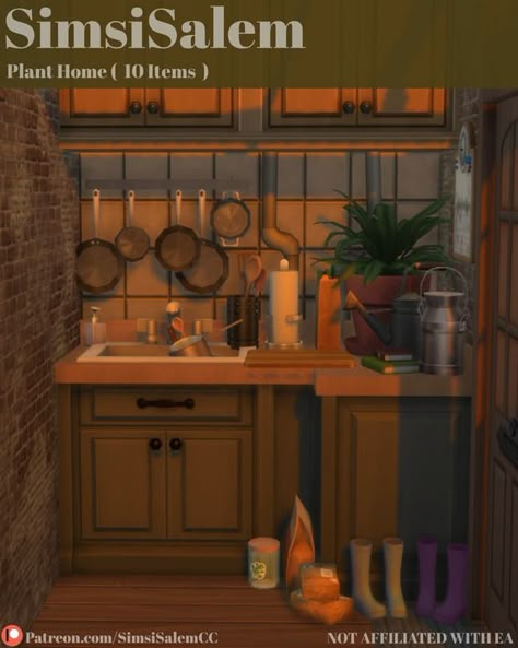 Plant Home | Patreon Sims 4 Cc Plants Patreon, Cute Sims House, Sims 4 Cc Outdoor Furniture, Wallpaper Sims 4 Cc, Sims 4 Plants Cc, Sims 4 Maxis Match Furniture, Maxis Match Furniture, Cc Folder Sims 4, Sims 4 Building Cc