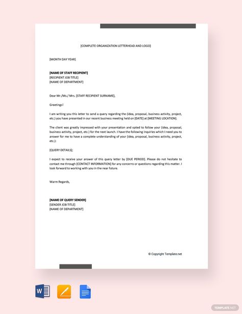 Free Query Letter Sample to a Staff #AD, , #Affiliate, #Query, #Free, #Letter, #Staff, #Sample Reference Letter For Student, Graduation Invitation Wording, Resignation Template, Query Letter, Official Letter, Introduction Letter, Support Letter, Business Letter Template, Application Letters