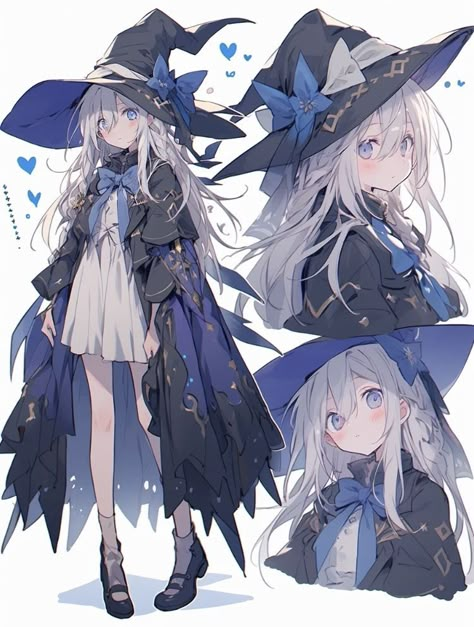 Witch Outfit Art, Witch Oc Art, Character Design Medieval, Witch Characters, 캐릭터 드로잉, Anime People, 판타지 아트, Anime Character Drawing, 영감을 주는 캐릭터