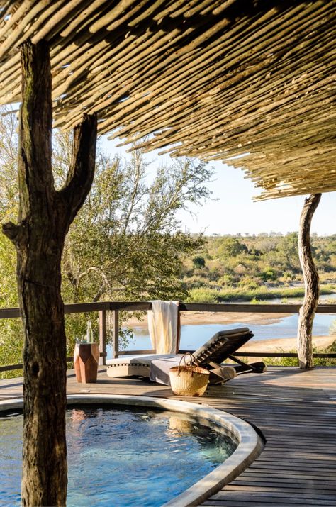 African Lodge Design, African Lodge, Lodges South Africa, African Safari Lodge, South Africa Wildlife, African Lodges, Luxury African Safari, Luxury Safari Lodge, Lodge Design