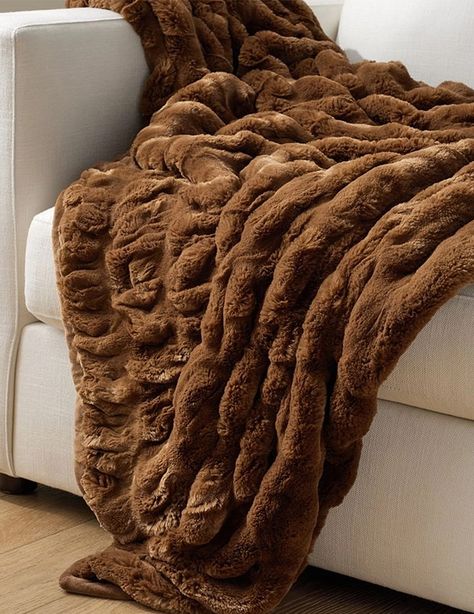 Treehouse Living, Unexpected Gifts, Beige Home Decor, Fur Blankets, Fur Bedding, Bedspreads Comforters, Beige Home, Entryway Table Decor, Outdoor Blankets