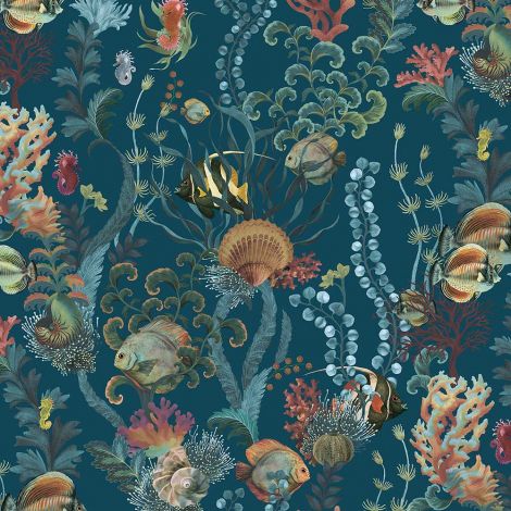 Coral Reef Coral Wallpaper, Coral Garden, Feature Wallpaper, Fish Wallpaper, Wallpaper Direct, Wallpaper Calculator, Wallpaper Online, Fish Design, Paint Shop