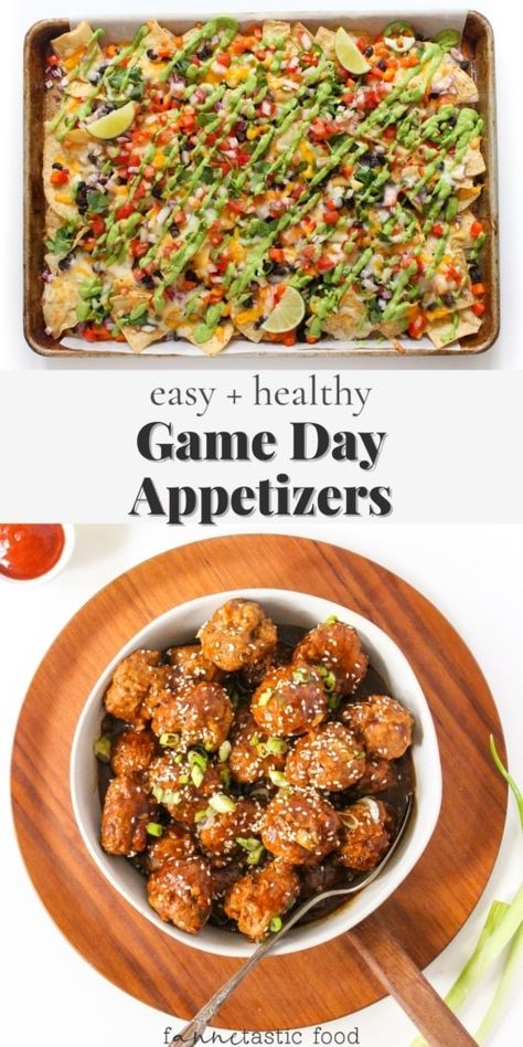 Game Day Appetizers Easy, Healthy Football Appetizers, Mediterranean Sweet Potatoes, Gameday Snacks, Healthy Football, Simple Charcuterie, Veggie Nachos, Healthy Dip Recipes, Football Appetizers