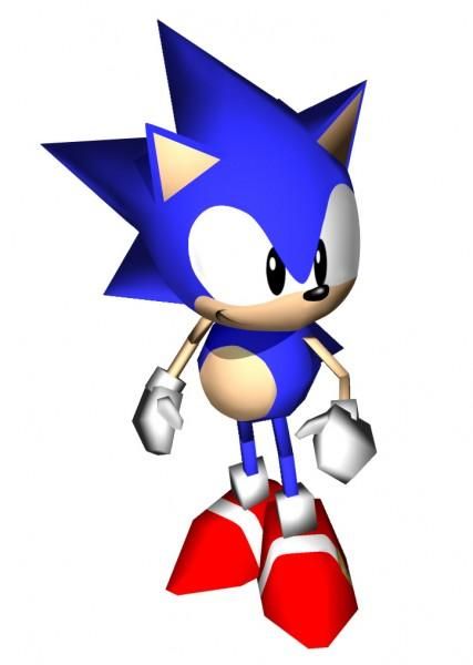 #Sonic pose from the official artwork set for #SonicR on the #SegaSaturn, #Gamecube and PC. #Sonic. http://sonicscene.net/sonic-r Sonic R, Classic Sonic, Sega Saturn, Sonic 3, Sonic Franchise, Low Poly Art, Game Info, Retro Videos, Cat Icon