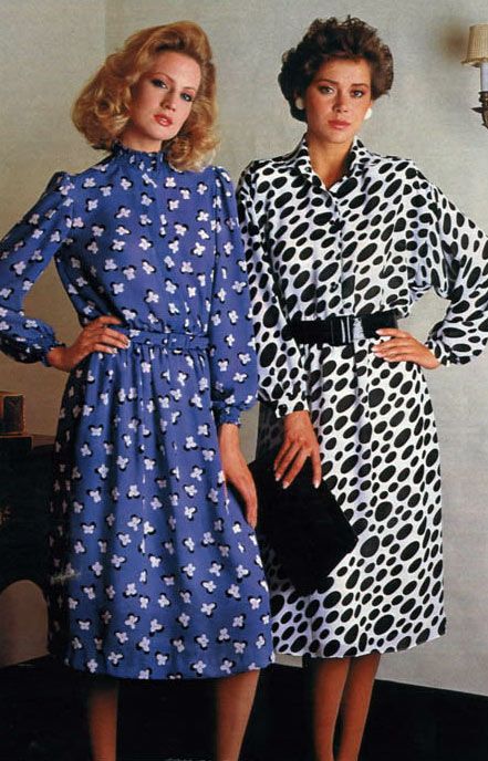 Fashion in the 1980s: Clothing Styles, Trends, Pictures & History Early 1980s Fashion Women, 1980s Dresses Casual, Early 1980s Fashion, 80s Dresses Casual, 1980s Womens Fashion, 90s Womens Fashion, 80s Fashion Dresses, Early 80s Fashion, Dresses 1980s