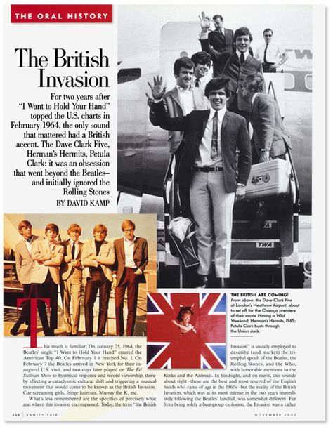 Herman’s Hermits, The Dave Clark Five, Petula Clark, Mike Smith, Swinging London, 60s And 70s Fashion, British Accent, British Invasion, Oral History