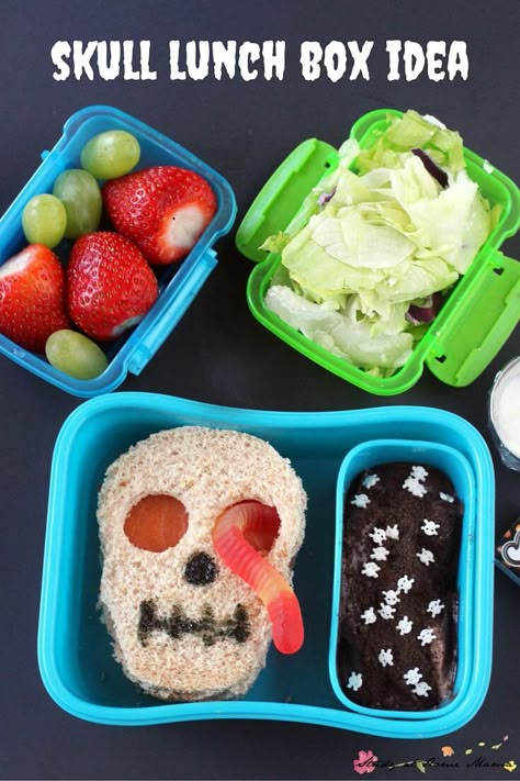 Halloween Lunch Box Ideas, Halloween Kids Lunch, Halloween Lunch Ideas, Fun Kid Lunch, Kotak Bento, Halloween Lunch Box, Kids Lunch Box Meals, Kindergarten Lunch, Holiday Lunch