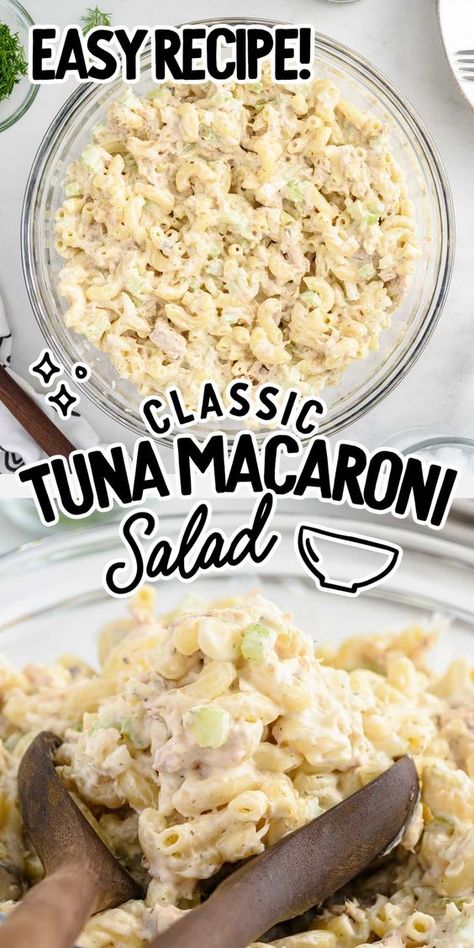 Tuna Macaroni Salad Salad Options, Macaroni Salad Ingredients, Tuna Macaroni Salad, Tuna Salad Pasta, Healthy Food Guide, Macaroni Salad Recipe, Diet Smoothie Recipes, Lost 100 Pounds, Healthy Food Facts