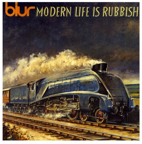 https://flic.kr/p/nB8pot | Modern Life Is Rubbish, 1993, painting of the Mallard by Paul Gribble Modern Life Is Rubbish, H.r. Giger, The Great, Damon Albarn, Great Albums, Miss America, Best Albums, Album Cover Art, Norman Rockwell