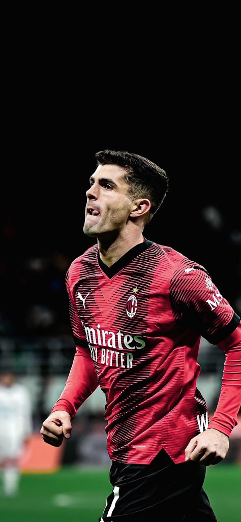 Wallpaper Football Players, Milan Wallpaper, Wallpaper Football, 4k Photos, All Body Workout, Christian Pulisic, Soccer Pictures, Soccer Balls, 4k Wallpaper