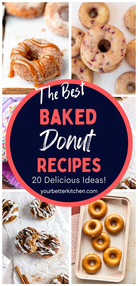 Donut Maker Recipes, Best Donut Recipe, Mini Donut Recipes, Blueberry Cake Donuts, Doughnut Recipe Easy, Cake Donuts Recipe, Baked Donut, Easy Donut Recipe, Donut Pan