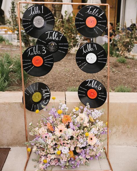 The cactus decor? The records used for the seating chart? The venue? We are obsessed!!! Alex and Kylen got married at @hotelmagdalena in Austin, and every detail of their day was perfect. 🏜️ (swipe to slide 4 for caviar bumps) so fun! •⁠ •⁠ Wed Society | Austin FEATURED vendors:⁠ Venue: @hotelmagdalena⁠ •⁠ •⁠ // Photo: @dianarotheryweddings⁠ •⁠ •⁠ Other Vendors:⁠ @geminicakedesign @lolabeautyatx @silverthistleevents⁠ #wswedding #realwedding #photography #venue #weddingvenue #hotelwedding #a... Album Seating Chart, Record Seating Chart, Cactus Decor, Wedding Aesthetic, Wedding Vibes, Wedding Diy, Seating Chart, Seating Charts, Hotel Wedding